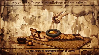 Kati Basti treatment (Ancient)