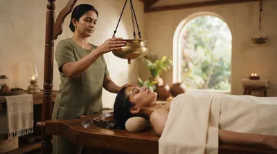 Shirodhara treatment (Modern)