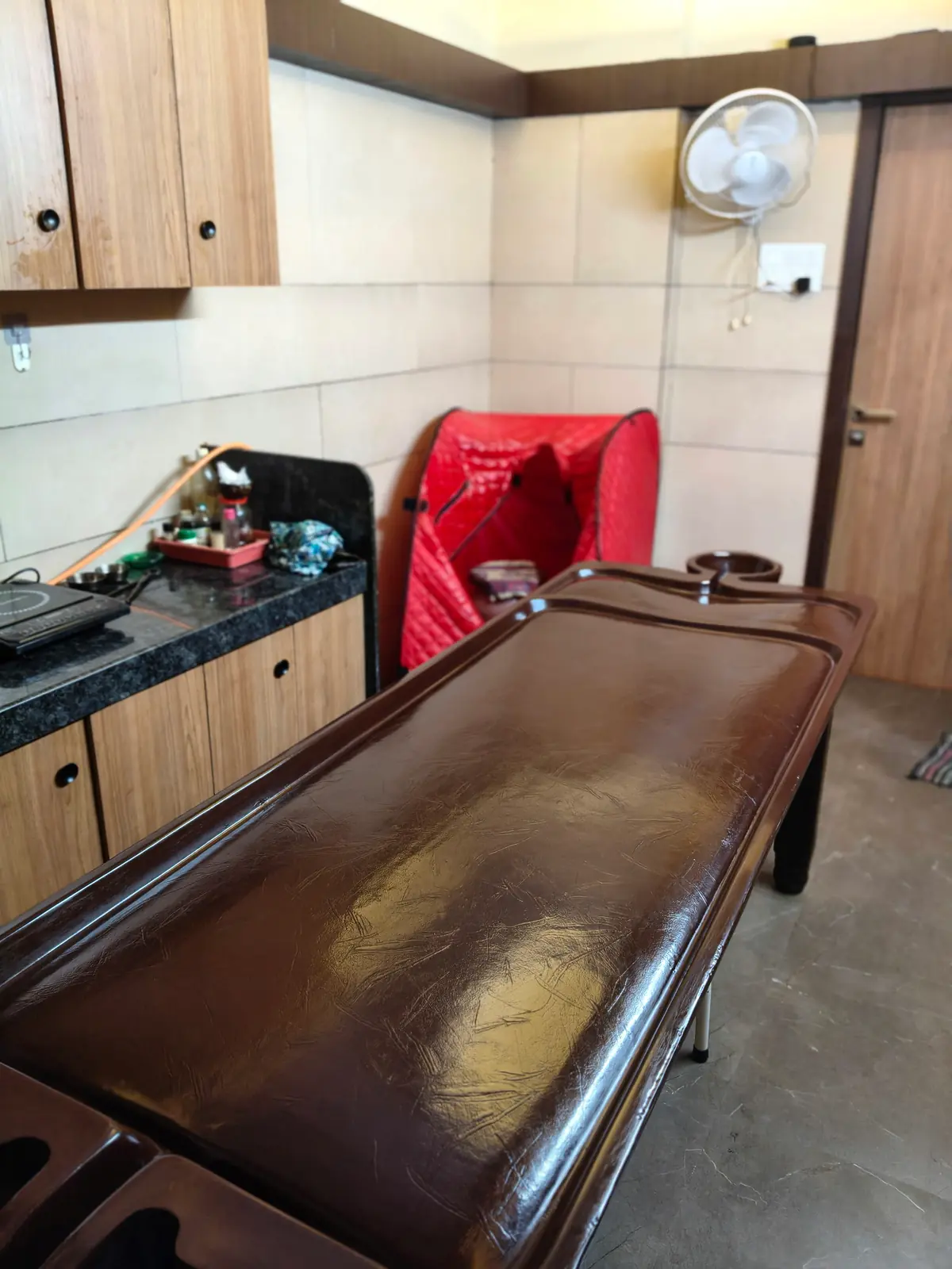 Panchakarma Treatment Room 2 at Kalpataru Ayurved
