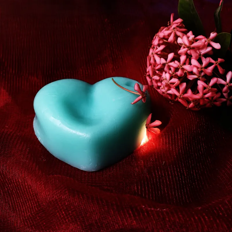 Little Heart Blue Soap